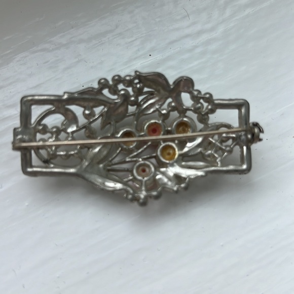 Vintage Floral brooch - Picture 3 of 3